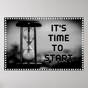 "Tempo" Poster de Wall art Positivo