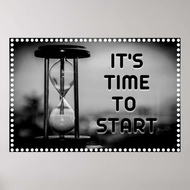 "Tempo" Poster de Wall art Positivo (Frente)
