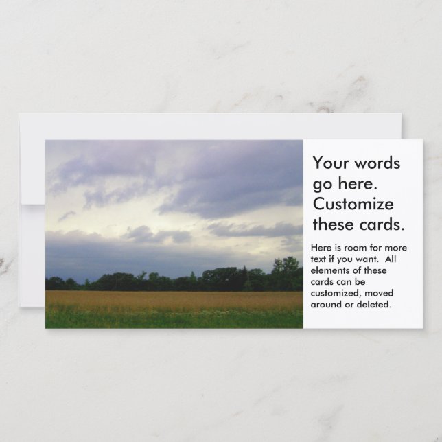 Tempo ruim se aproximando de campos de fazenda nuv (Frente)