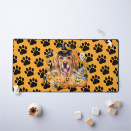 Temporada Assustadora Abóbora Golden Retriever Hal