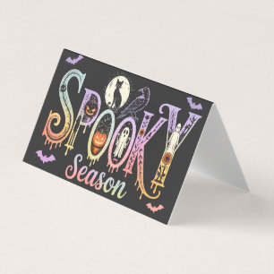 Temporada Assustadora Iridescente de Halloween