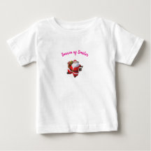 Temporada de Sorrisos – Camiseta de Natal de Bebê