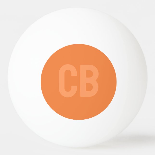 Tendência da Bola do Pong Ping Monograma com Tange (Frente)