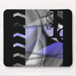 Tendência de Mousepad Abstrato Lavanda Violeta