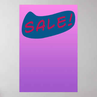 Tendência Legal Estilo de Zine Venda Poster