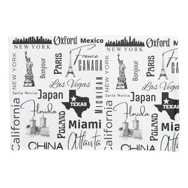 Tendência negra e branca moderna design (Frente)