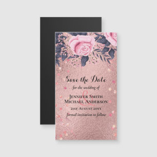 Tendência ROSEGOLD Casamento Cor-de-Rosa Metálic