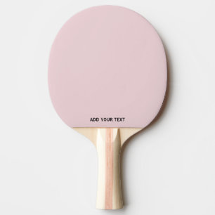 Tendência Suave Rosa Pastel - Raquete de Ping Pong