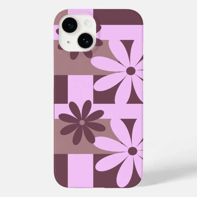 Tendências cores Marsala iPhone 14 Capas (Verso)