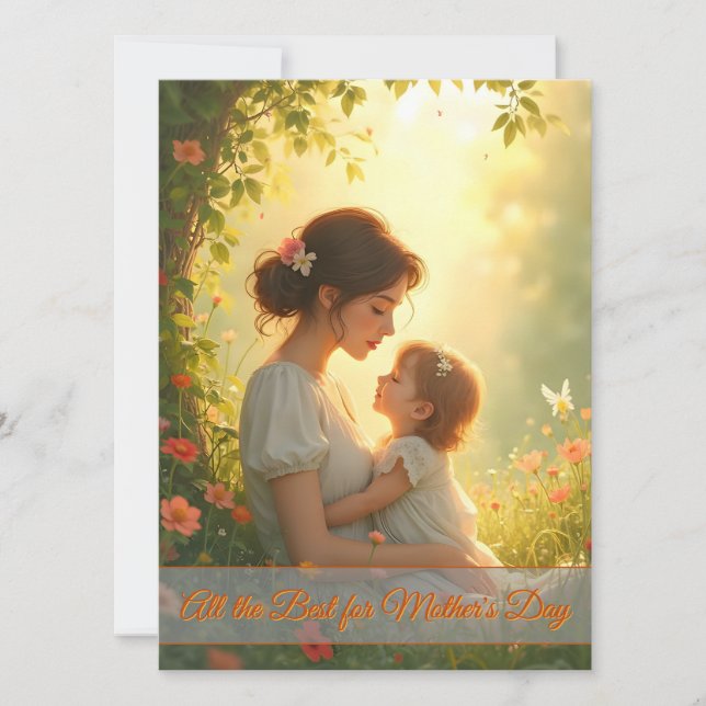 Tender Motherly Love in Blooming Light (Frente)