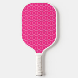 Tendy Bright Bonito Pink Oval Honeycomb Padrão
