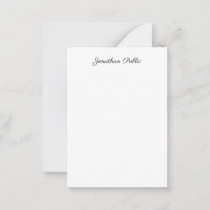 Tendy Calligrafed Script Name Modelo Modern