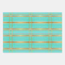 Tendy e Chic Blue e Dourado acentuado