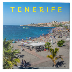 Tenerife Beach view azulejo cerâmico