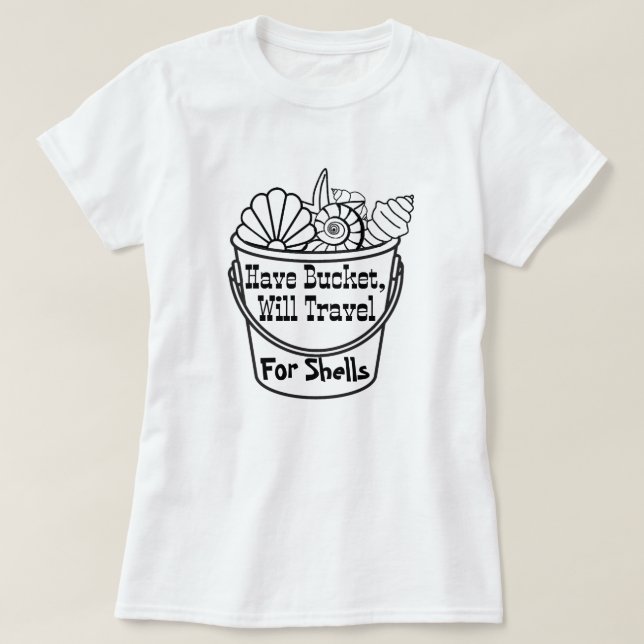 Tenha Balde, Vou Conchar – Camiseta Feminina de Co (Frente do Design)
