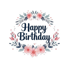 Tenha Excelente dia e Festa de aniversário