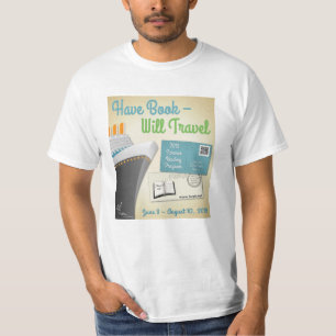 Tenha o livro - viajará o t-shirt