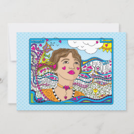 Tenha Orgulho De Quem Você É O Cartão Simples 7x5"