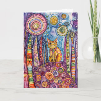 Tenha um Cartão de Saudação Purr-fect Day