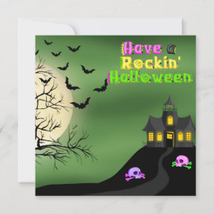 Tenha um convite para o Halloween