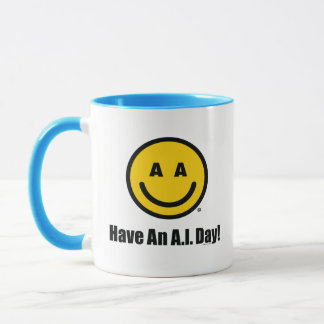 "Tenha Um Dia de I.A.!" Caneca Oficial