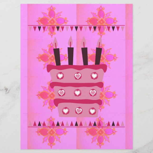 Tenha um feliz aniversário maravilhoso e adorável (Frente)