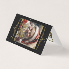 Tenha Um Feliz Cartão De Natal Dobrado