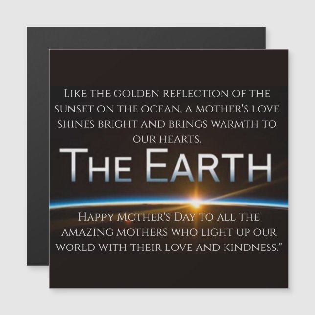 Tenha um Feliz e Abencoado Dia das Mães com Amor (Frente/Verso)