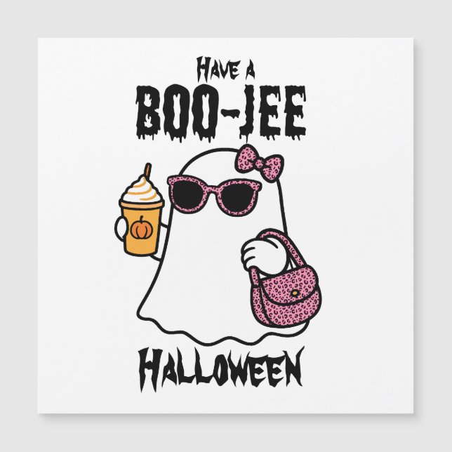 Tenha um Halloween Fantasmagórico de Luxo (Frente)