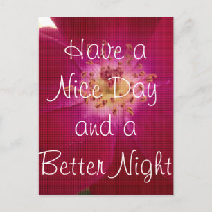 Tenha um Modelo de Cartão Postal de Bom Dia