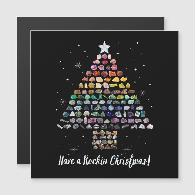 Tenha um Natal! Árvore de Natal Crystal (Frente/Verso)