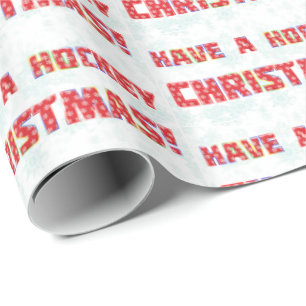 Tenha um papel de papel de embrulho do Xmas do