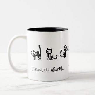 Tenha uma boa caneca de gato depois da vida