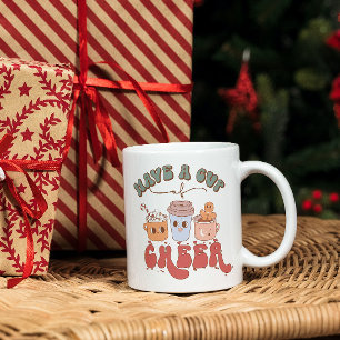 Tenham uma xícara de aplauso: Bebendo de Natal Mug