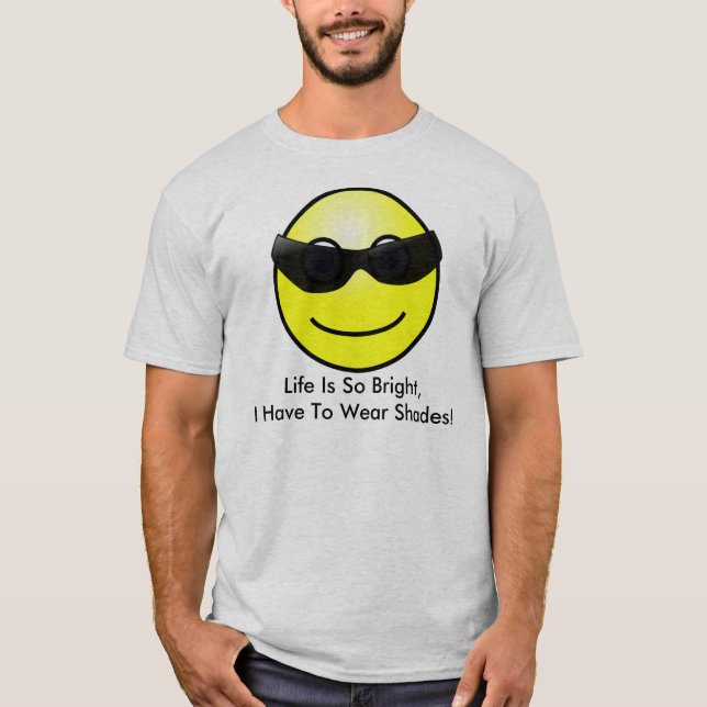 Tenho que Vestir a camiseta de rosto dos Shades (Frente)