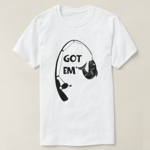 Tenho um T-Shirt dos Homens da Pesca