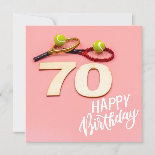 Tênis com 70 de aniversário com amor (Frente)
