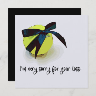 Tênis Condolências Desculpe pela perda