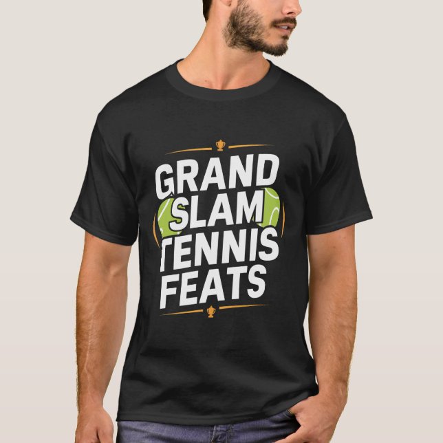 Tênis de Grand Slam, T-Shirts para esporte (Frente)