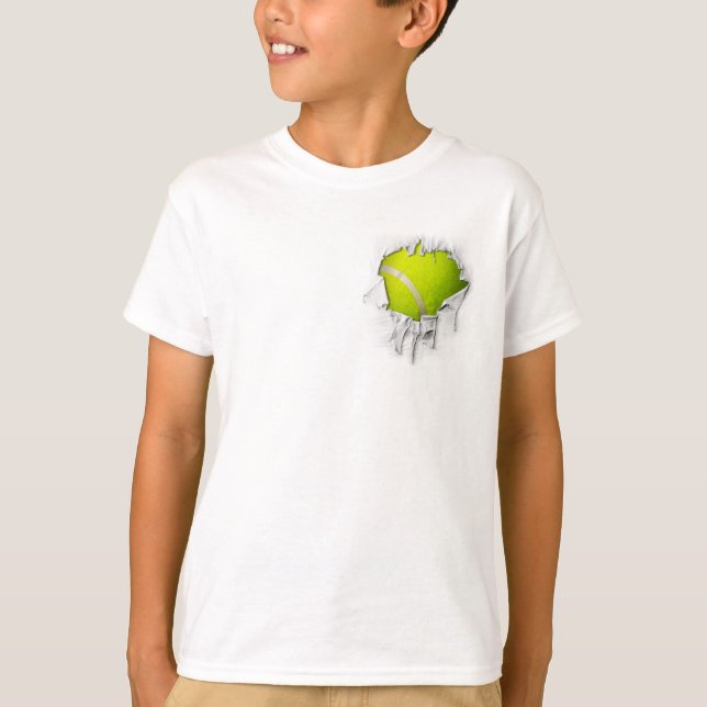 Tênis de T-Shirt Torn (Frente)