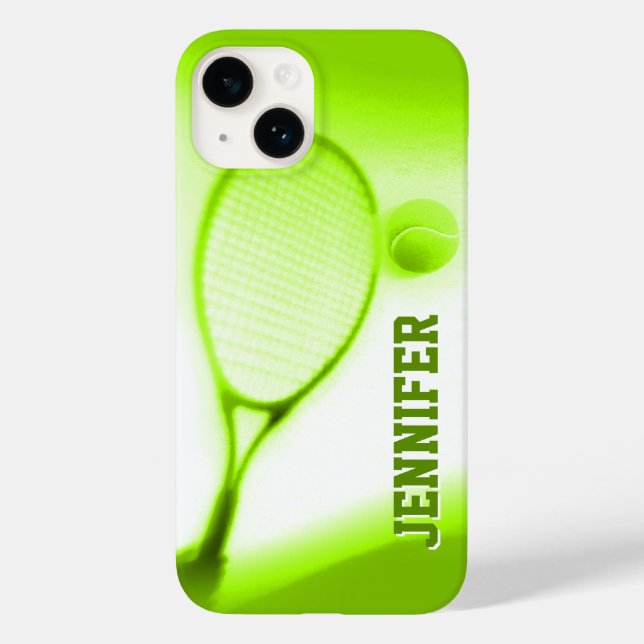 Tênis e esporte em rack, caixa verde iPhone 6 (Verso)