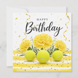Tênis Feliz Aniversário com flores