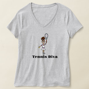 Tênis feminino Diva T-Shirt - Brunette