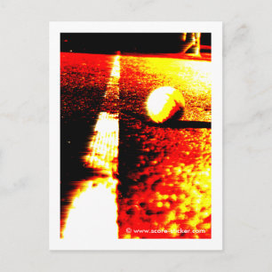 Tênis foto no cartão postal