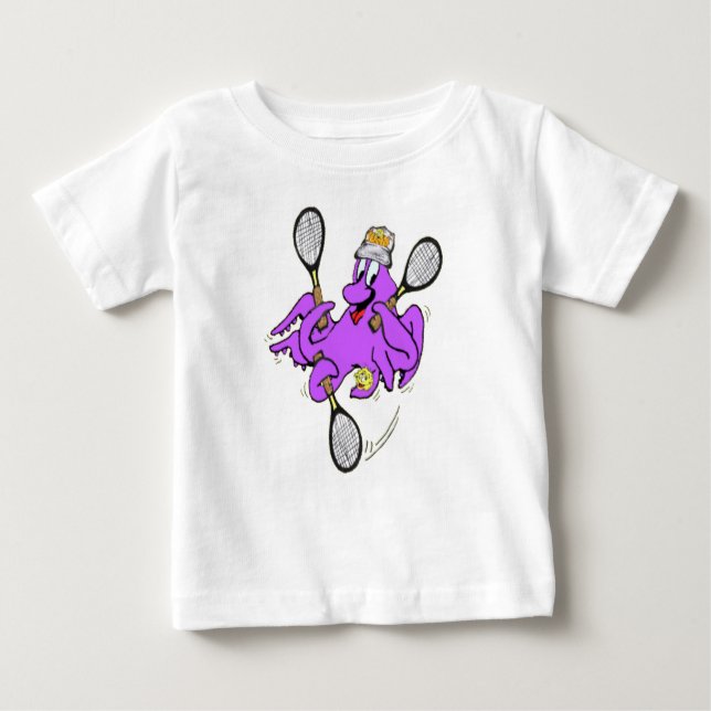 Tênis Octopus Baby Jersey T-Shirt (Frente)