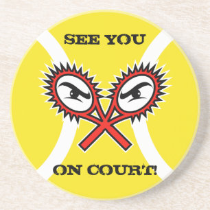 Tênis Porta copos com um slogan engraçado dizendo