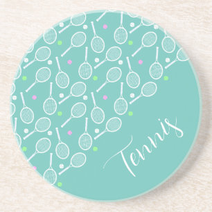 Tênis Rackers e Bolas Porta copos verde empoeirada