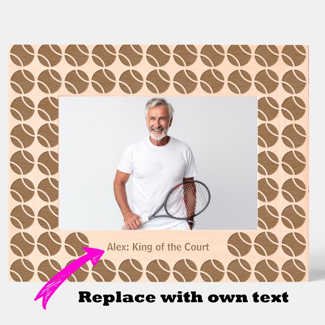 Tênis Server & Preserve (Tennis Serve & Preserve Engraved Frames)