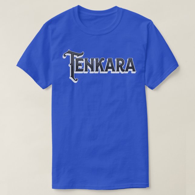 Tenkara Camisa Japonesa Técnica De Pesca De Voo Fi (Frente do Design)