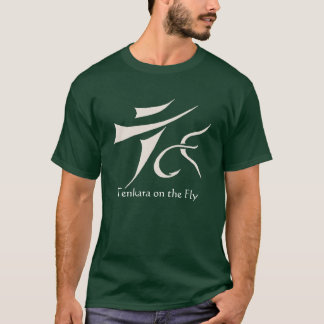 Tenkara sobre - - voe o t-shirt escuro